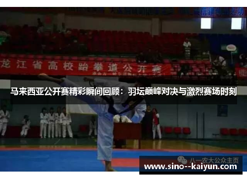 马来西亚公开赛精彩瞬间回顾：羽坛巅峰对决与激烈赛场时刻